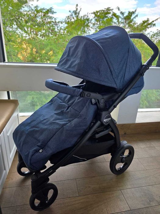 Peg Perego Futura - kit complet 3 in 1 cu adaptor Cybex