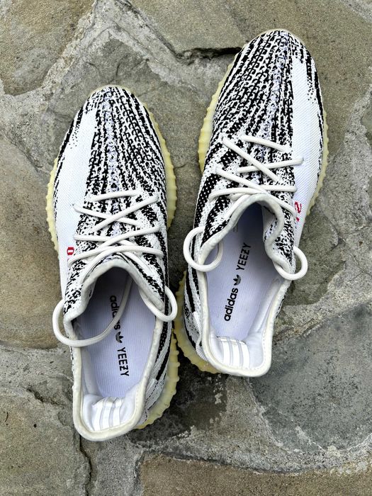 Adidas Yeezy Boost 350 Zebra CP9654 originali - mărime 46 2/3