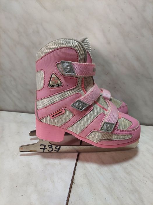 Patine gheata 739 patinaj artistic Jackson Softec marime 30-31 ( 20 cm