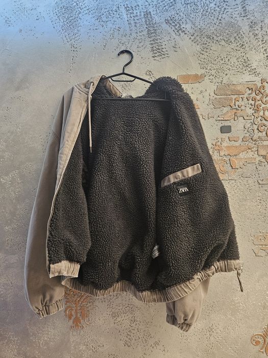 Памучно поларно яке за зимата на Zara