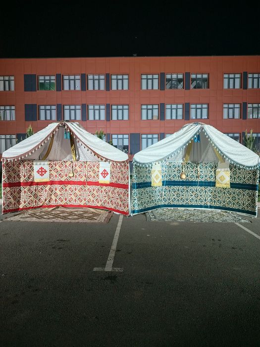 Юрта жарты киіз үй сатылады