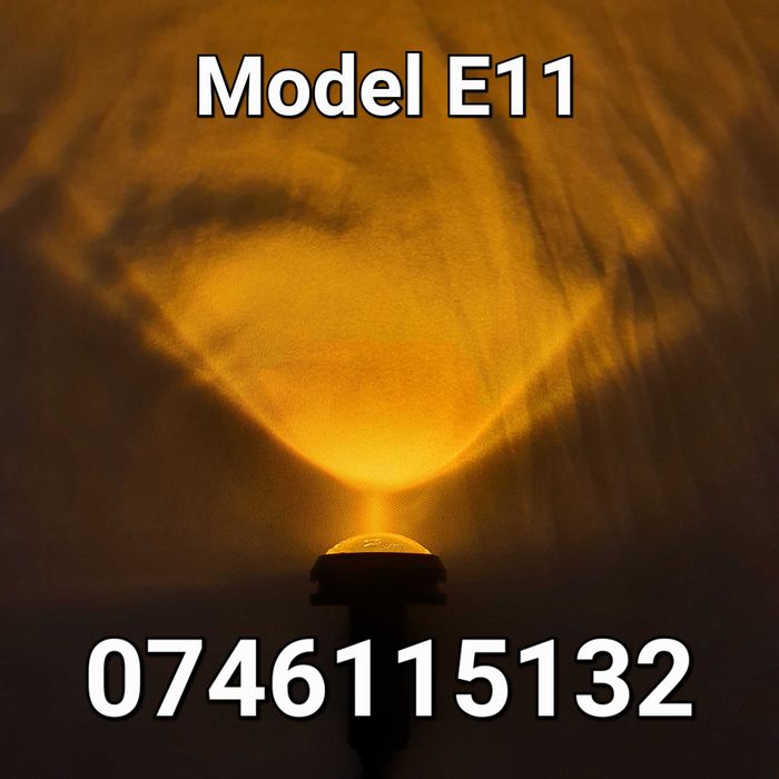 Mini Proiector LED-5W-Motocicleta-Moto-Atv-Pozitie-Semnalizare-Nou-E11