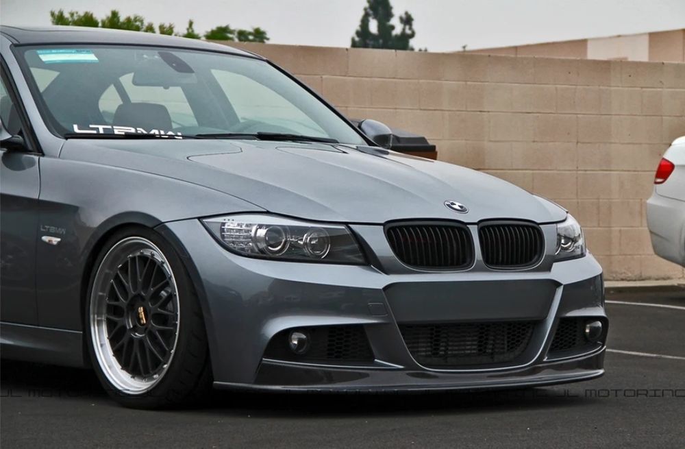 Prelungire Lip Spoiler Bara Față BMW Seria 3 E90 / E91 Facelift LCI