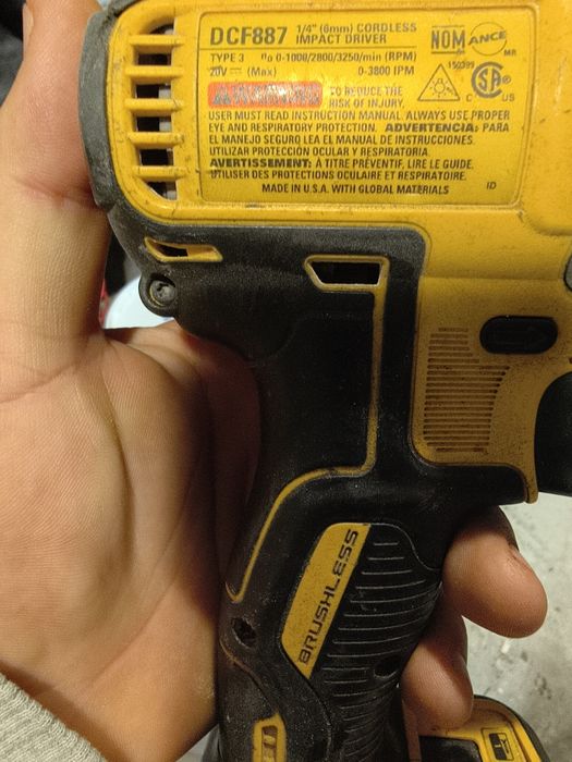 DeWalt 887  20 v USA