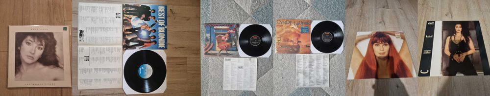 Disc vinil-The Klf,Hooverphonic,Sade,Eurythmics,Falco,Kate Bush,Cher