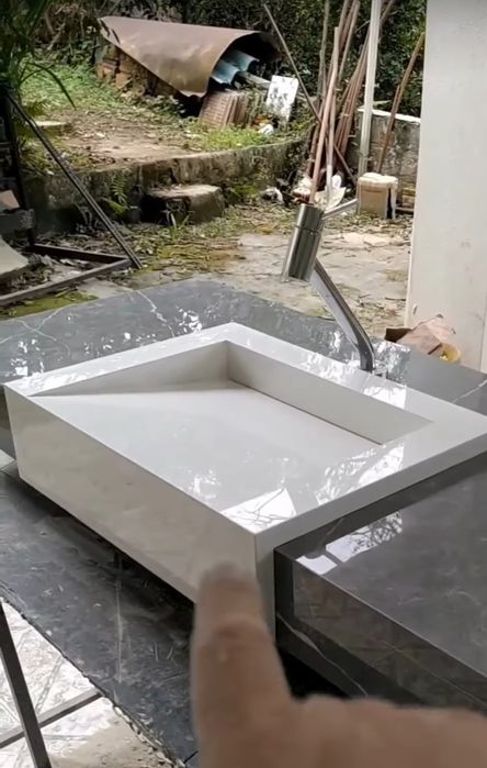 Дизайнерские Раковины из Керамогранита на заказ любой сложности!