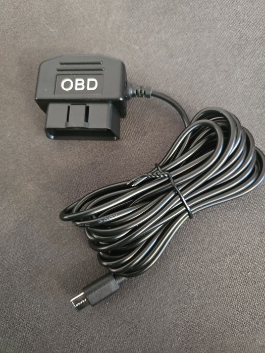 Alimentator incarcator OBD sau  bricheta pentru camera dvr auto nou