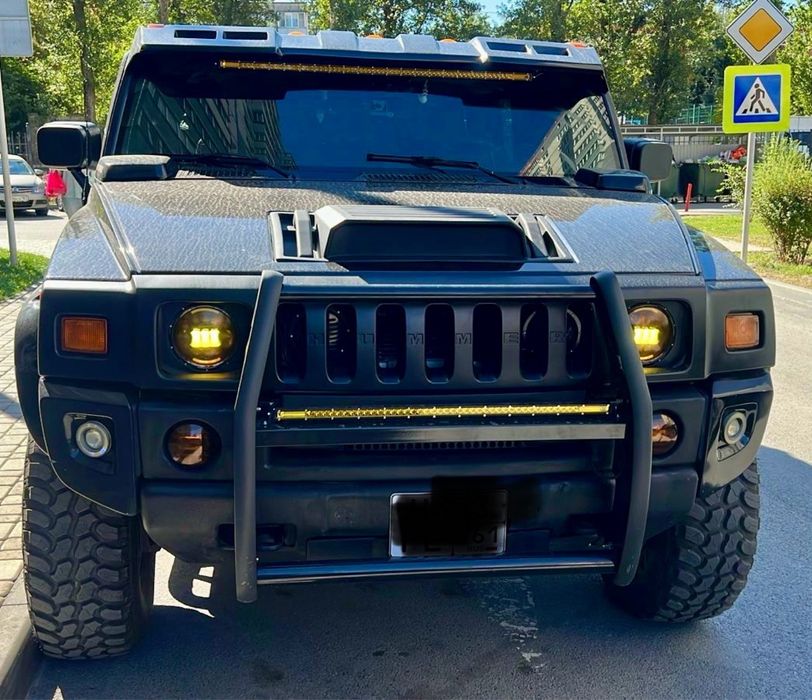 Таран кенгурятник Hummer H2