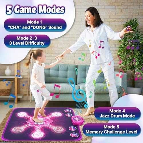 Нова Детска музикална постелка с 6 стрелки и 5 режима на игра деца