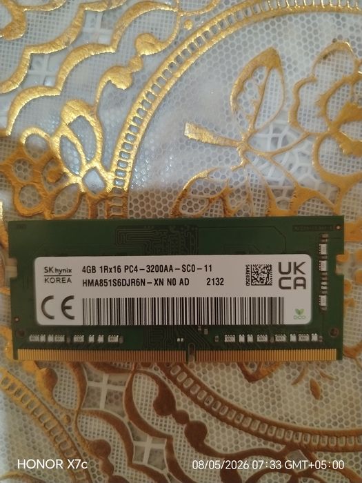 Ram ddr4 sodimm 4gb