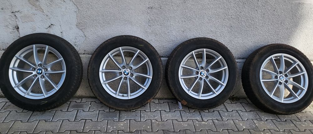 Jantd aliaj R17 BMW X3, anvelope iarna Pirelli 225 60 18