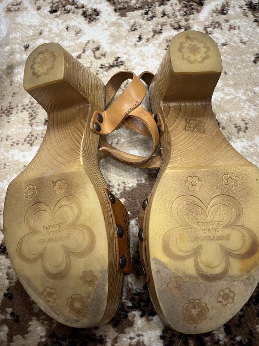 Босоножки кожа женские