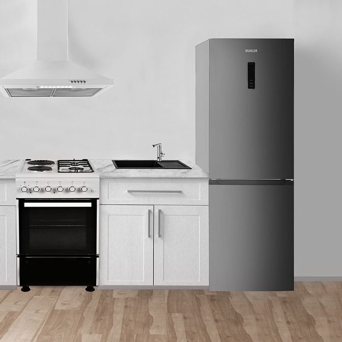 Нов хладилник с фризер Muhler No Frost