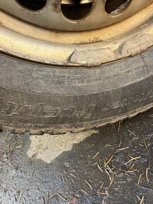 Set 4 Roți Volkswagen Transporter T5 originale 215 / 65 / R16C