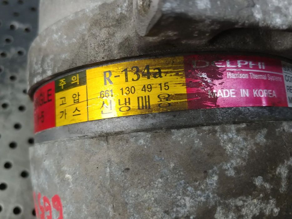 compresor clima ac 2.7 xdi  665925 ssangyong  rexton  6611304915