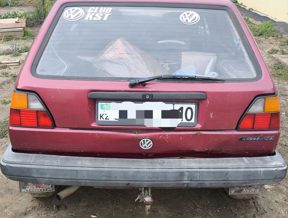Гольф 2 на уверенном ходу Volkswagen golf 2