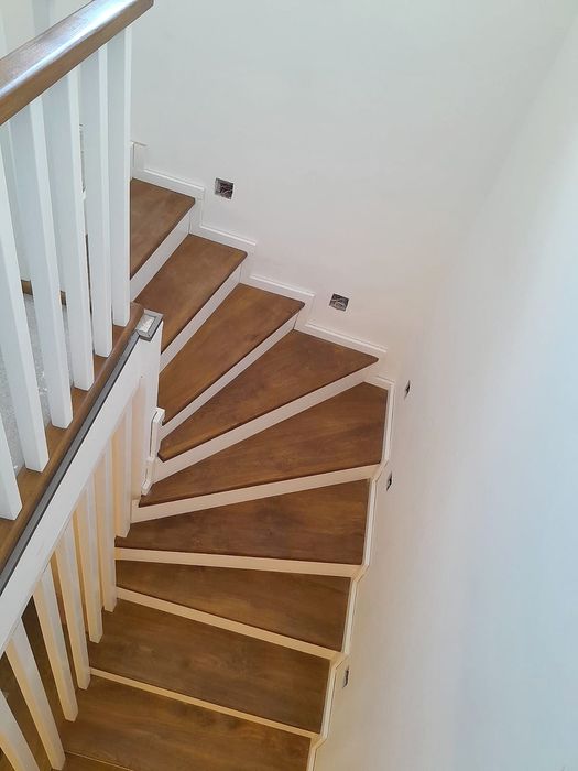 Trepte, contratrepte LEMN MASIV