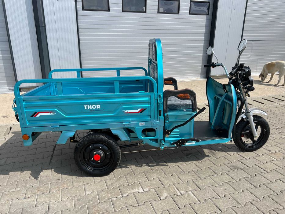 Tricicleta noua Thor MINI-1 electrica cu bena Agramix 500W