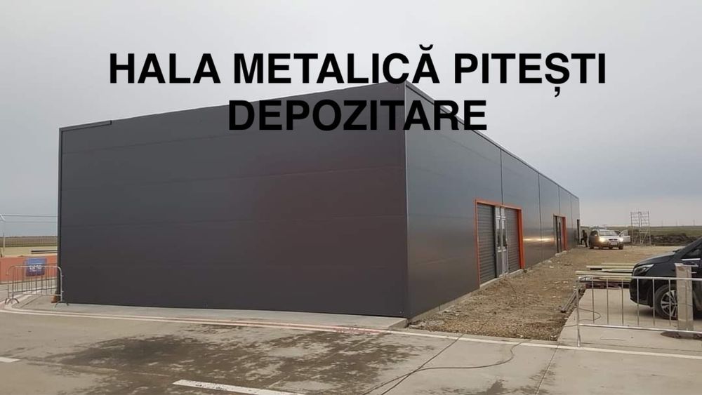 HALA METALICA structura metalica din profile IPE HEA