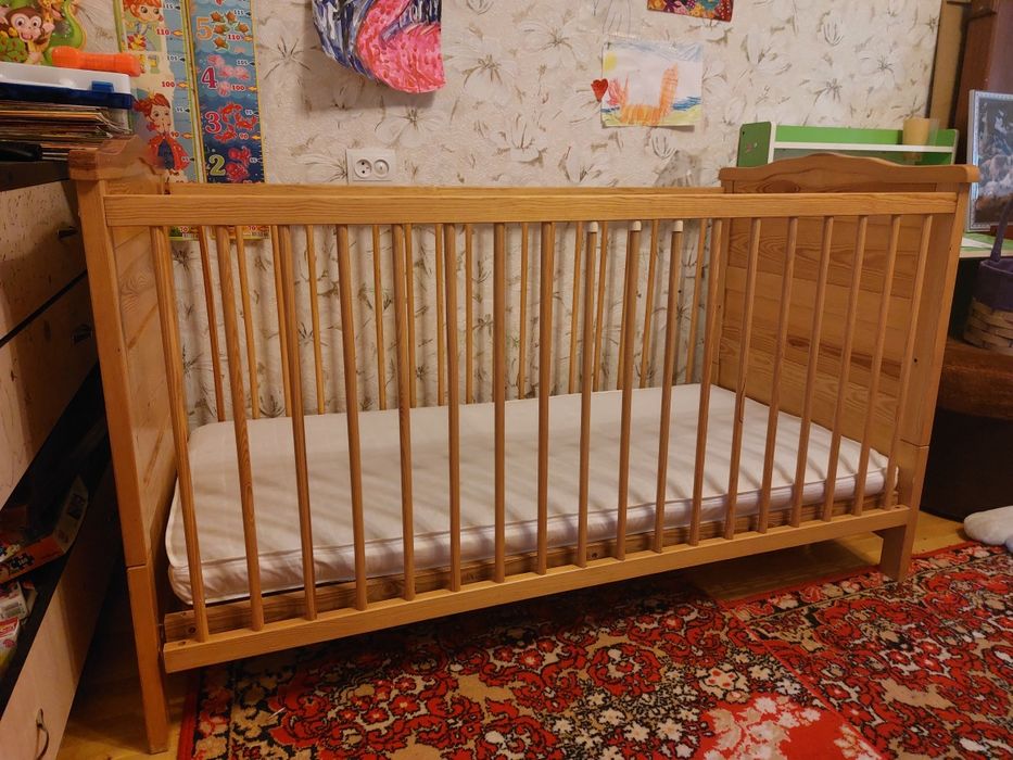 Детская кроватка от 0 до 7-8 лет