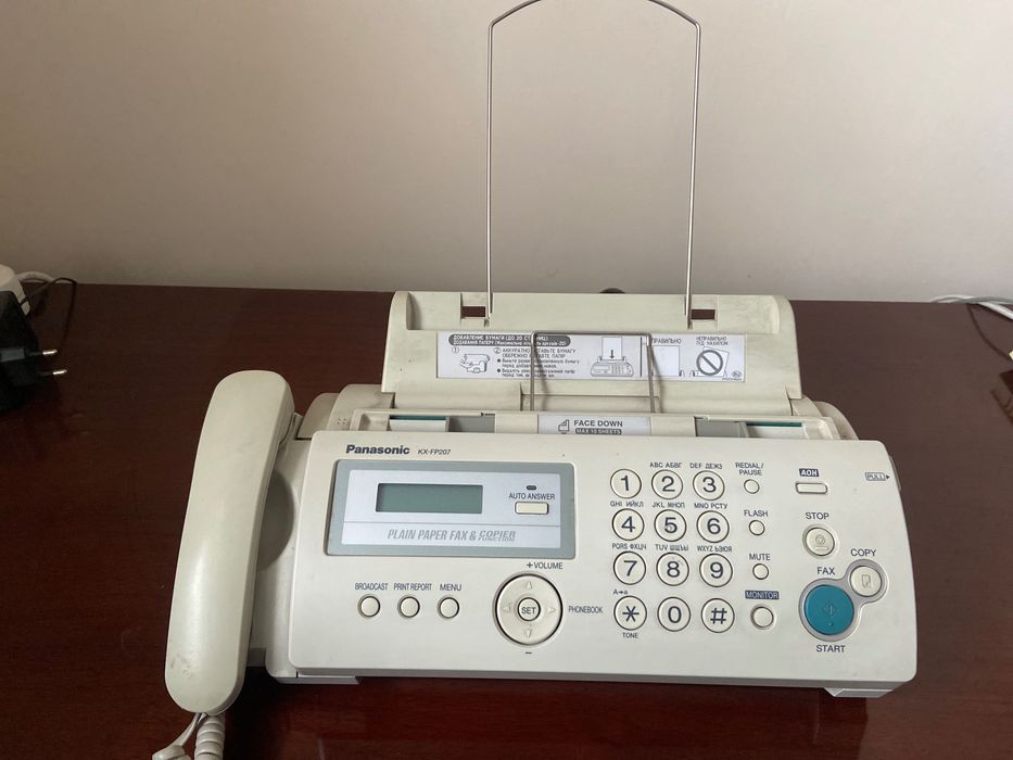 Продаётся Факс Panasonic