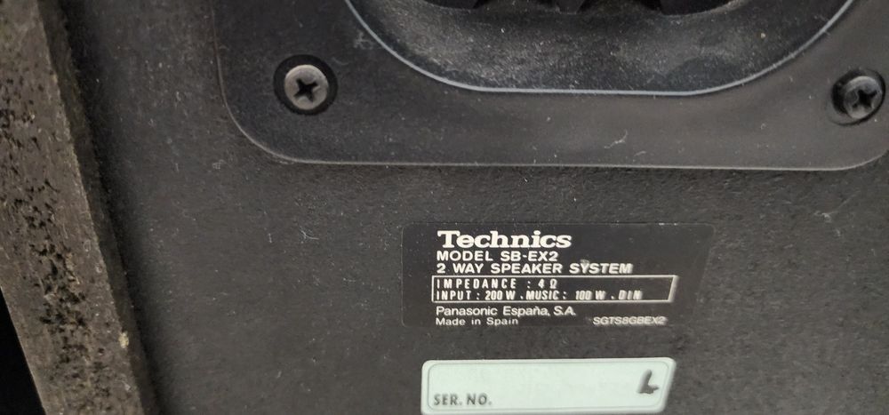 Boxe technics SB-EX2