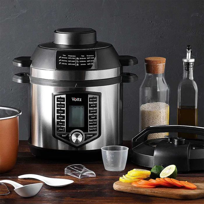 Мултикукър под налягане и Фритюрник 2в1 Oliver Voltz OV51985G6, 6L
