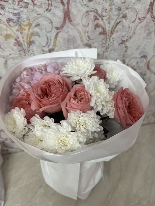 Букет цветов свежие