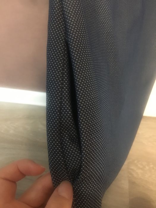 Платье с воротником