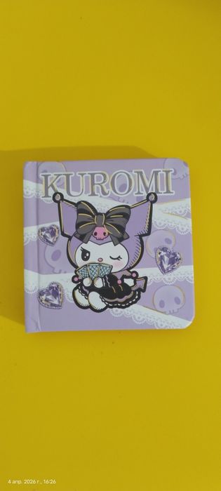 блокнот и восковые мелки