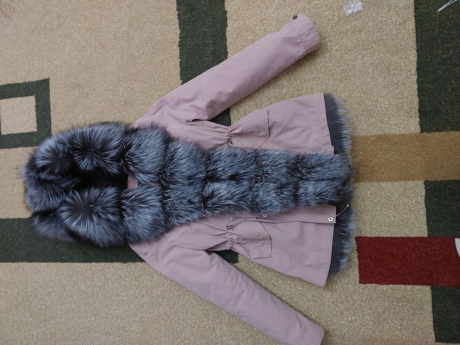 Куртка чернобурка