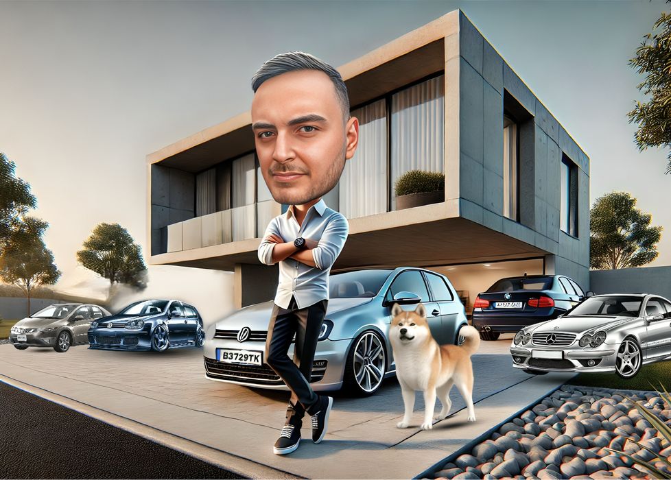 Дигитални карикатури по ваш дизайн