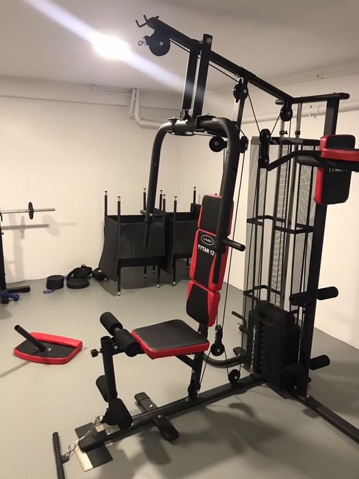 HMS Tytan 12 – aparat fitness multifuncțional / home gym