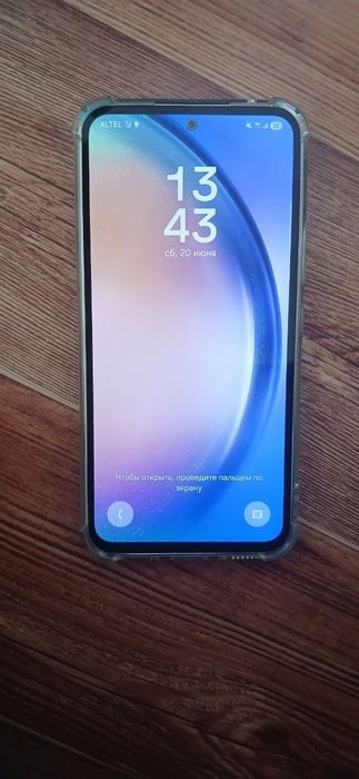 Samsung a54 белый/зелёный 128гб