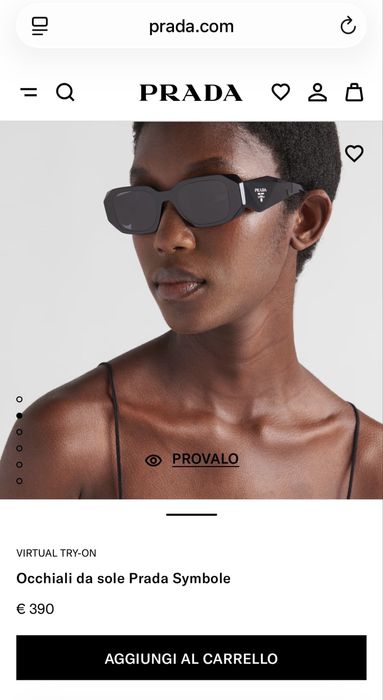 Солнцезащитные очки Prada, оригинал!