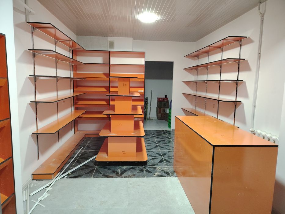 Polka vitrina stelaj magazinlar uchun mebel полка витрина