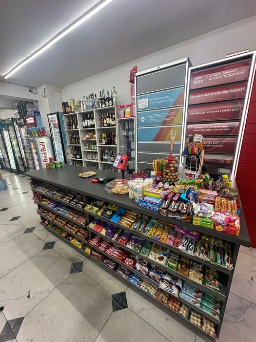 Кассовая зона для магазина