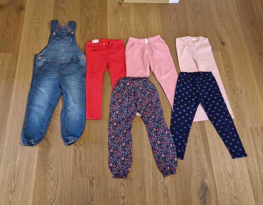 Lot pantaloni fetita marimea 104