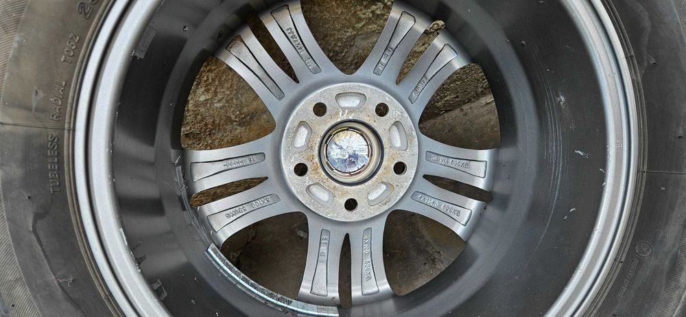 Комплект 4 алуминиеви джанти 16" 5x100 ET40 с гуми Bridgestone Turanza 235/60 R16 XL