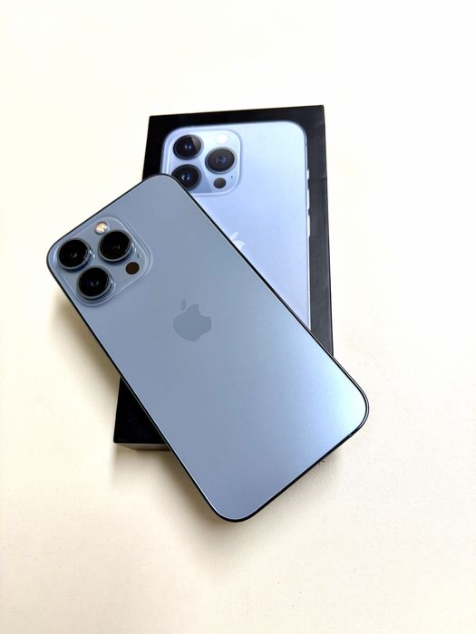 Magazin vinde : iPhone 13 Pro 128gb Sierra Blue cu bateria noua originala
