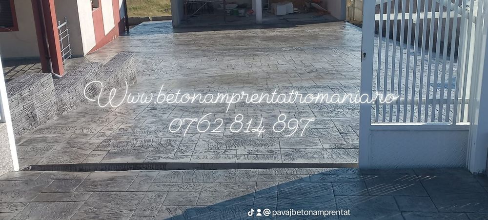Beton Amprentat Drobeta-Turnu Severin