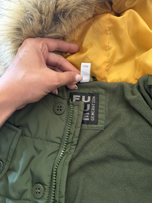 Детско яке зимно с пух 98 размер