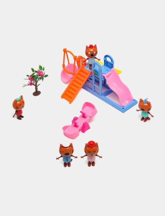 Набор Три кота "Детская площадка"