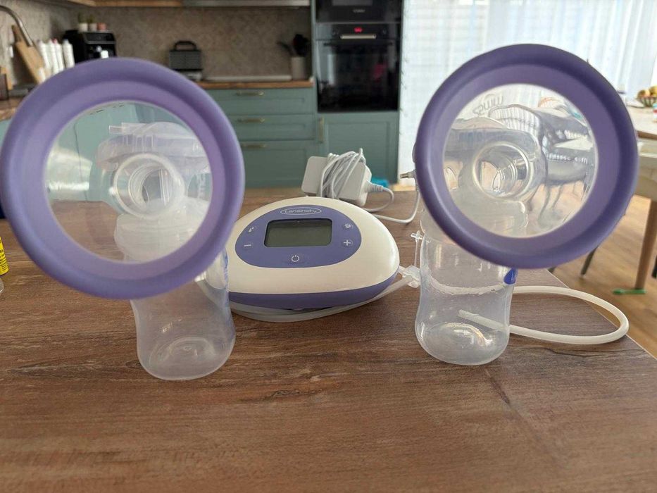 Vand Pompa de sân electrică dublă, 2in1, Lansinoh