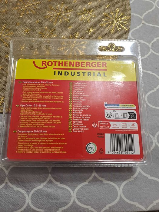 Dispozitiv de taiat tevi ROTHENBERGER 06-35mm