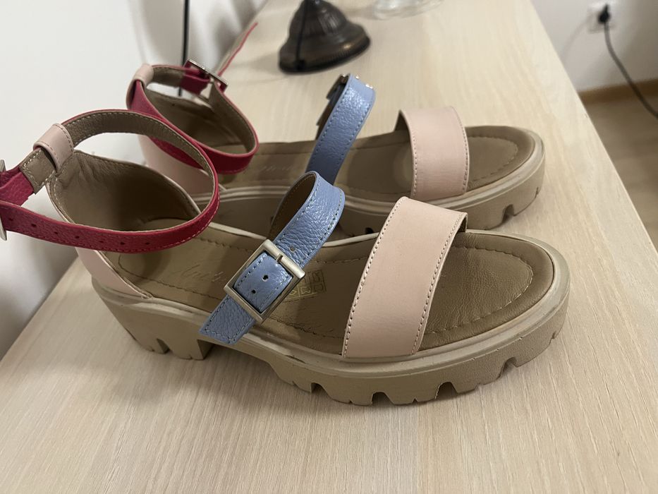 Sandale de vara din piele