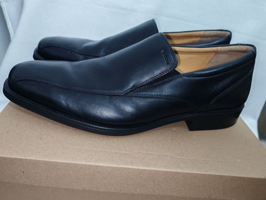 Удобни мъжки обувки от естествена кожа Geox Respira №46