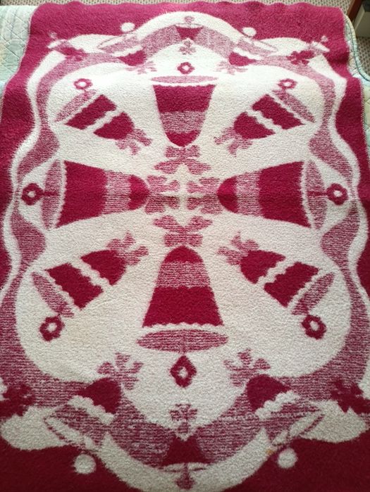 Одеяло шерстяное детское, размер 140*100