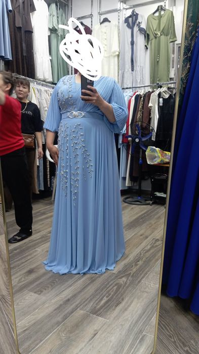 Вечерный платя  үлкен размерде көйлектер