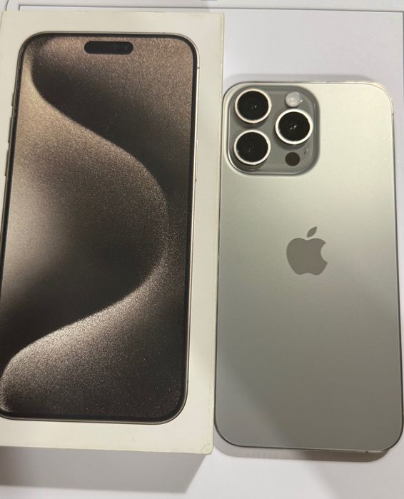 iPhone 15 Pro Max 256GB Natural Titanium